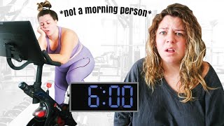 I Tried Working Out at 6 am for a Week