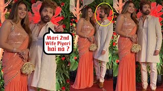 Himesh Reshammiya and His 2nd Wife Sonia Kapoor Spotted together for Diwali Party 2022