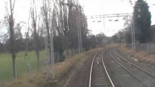 (Vid 98) Pendolino Cab Ride on a southbound West Midlands diversion.