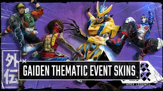 Apex Legends GAIDEN Thematic Event Skins Season 13