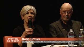 2016 Anderson Lecture on the Graphic Arts: Printing Ed Ruscha