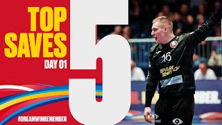 Top 5 Saves | Day 1 | Men's EHF EURO 2020