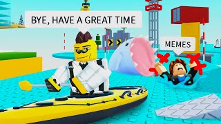 ROBLOX Boat Ride Into A Better Life Funny Moments (MEMES) 🛶