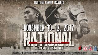 2017 Nationals: Anna Graham Dohjo Muay Thai vs  Mandana Rafat Southside Muay Thai