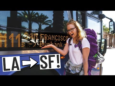 BUS RIDE ACROSS CALIFORNIA! (Los Angeles 🚌San Francisco) BUS RIDE ACROSS CALIFORNIA! (Los Angeles 🚌San Francisco)