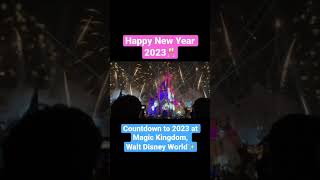 【Spectacular🥹】Countdown to New Year 2023 at Walt Disney World✨