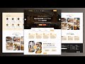 Create A Restaurant Website Using React JS - React Project For Beginners