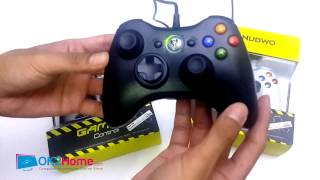 Review(รีวิว) NUBWO NJ-29 จอยเกมส์หมาป่า XBOX 360 By OK2Home