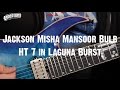 Top Shelf Guitars - Jackson Misha Mansoor Bulb HT 7 in Laguna Burst