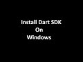 Install Dart SDK on Windows