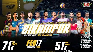 Show Match || Birampur Volleyball Tournament Live @FineSportsLive