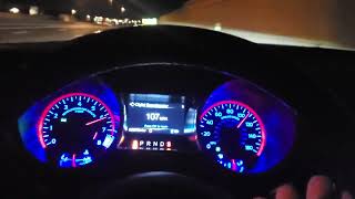 2020 mustang gt 5.0 spinning on freeway 120mph