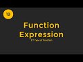 Function Expression in Javascript