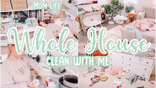 MOM LIFE WHOLE HOUSE CLEAN WITH ME 2022 // 3 DAYS OF SPEED CLEANING MOTIVATION