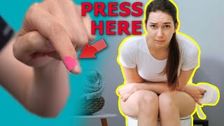 Acupressure for Stomach Ache and Painful POOPING | Fix CONSTIPATION Taught By A Physical Therapist