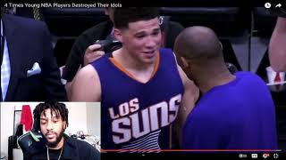 4 Times Young NBA Players Destroyed Their Idols Johnny Finesse Reaction