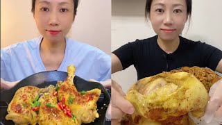 ASMR DAILY | Chicken ASMR Mukbang | 치킨 ASMR 먹방 | ചിക്കൻ ASMR മുക്ബാംഗ് | daily Mookbong