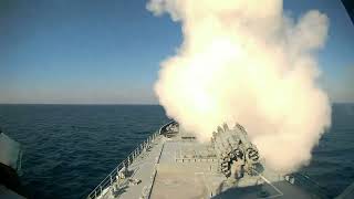 Экипаж Черноморского флота у западного побережья Крымского полуострова уничтожил беспилотник ВСУ