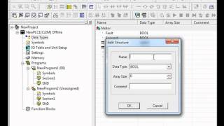 CX-Programmer - Using Data Structures