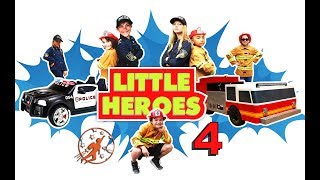 Little Heroes Rescue Squad 4 -  The Unicorn Donuts, The Kid Police Heroes and Bezzler