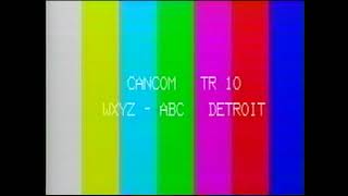 70's/80's WXYZ ABC Test Pattern Channel 7 Detroit (Saskatoon Telecable History) Saskatchewan cable