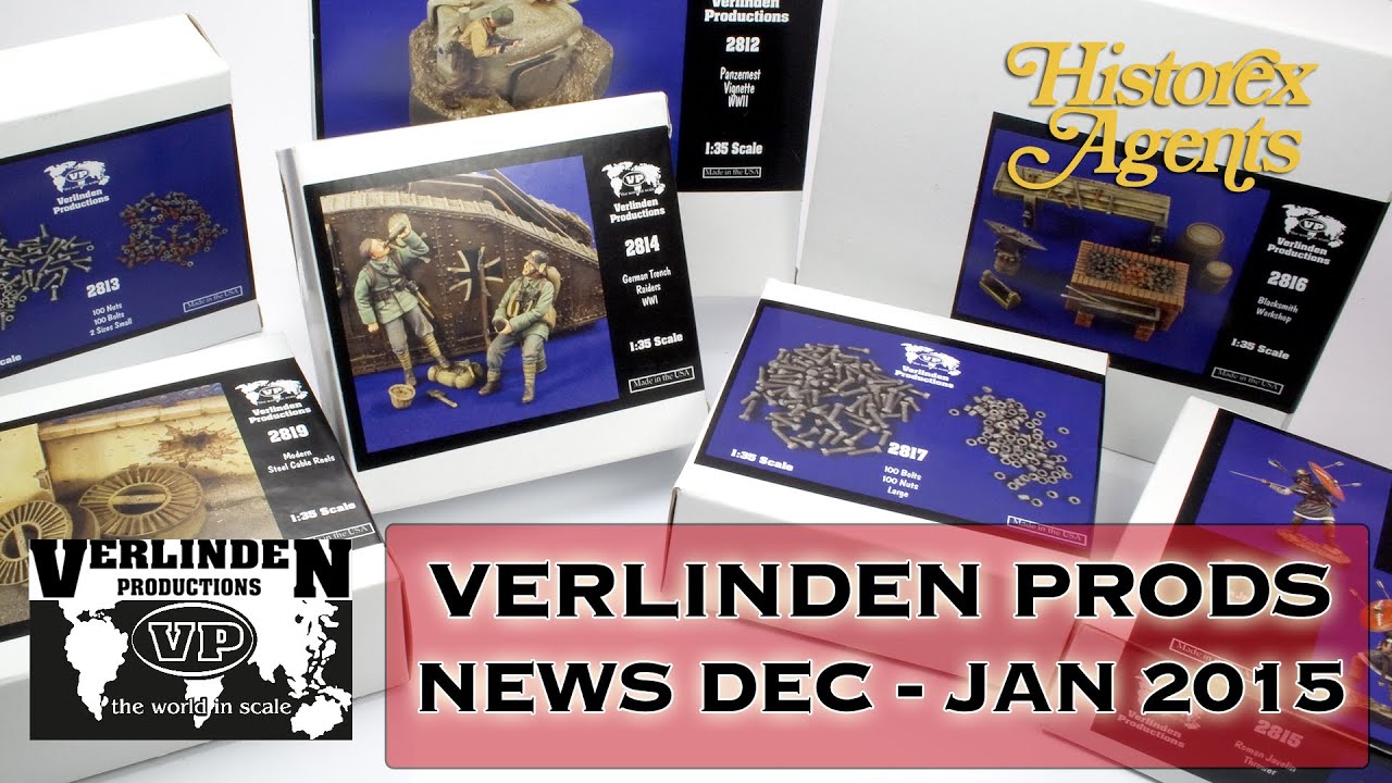 Verlinden Productions New Releases Dec To Jan 2015 - YouTube