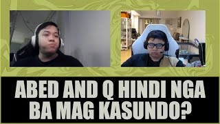 ABED AND Q HINDI NGA BA MAG KASUNDO SA AURORA?