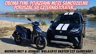 Skuter czy microcar dla 14-latka? Aixam Crossover na prawo jazdy kat. AM i Kymco Agility S50i [TEST]