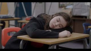 Nadine Asleep in Mr. Bruner's Classroom
