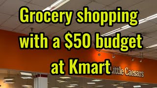 Grocery Shopping with a $50 budget at Kmart-Guam || WGV Vlogs