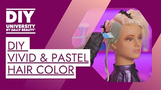 Vivid & Pastel Hair Color Guide | DIY University by Sally Beauty
