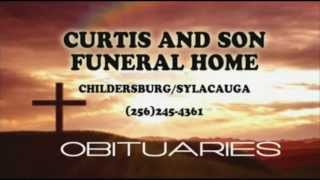 Obituaries for Nov. 6th brought to you by Curtis & Son Funeral Home
