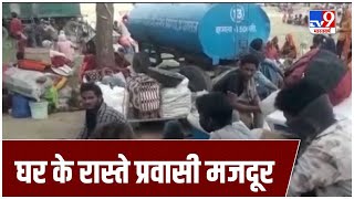 Prayagraj पहुंची Madhya Pradesh की परिवहन बसें, घर पहुंचाए जाएंगे प्रवासी मजदूर | Lockdown