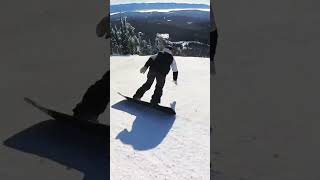 snowboard carving run #snowboarding #carving #softboot