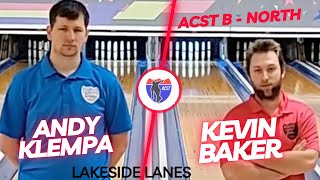 ACST - B North: Andy Klempa vs. Kevin Baker