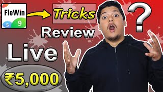 Fiewin App Trick In 2021? Fiewin App Se Paise Kaise Kamaye | Prediction App \u0026 Earn Money | Reality 🤑