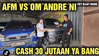 CASH MURAH 30 JUTAAN AJA HARGA MOBIL BEKAS DI SHOWROOM AFM MOBILINDO MURAH DI TAWAR OM ANDRE