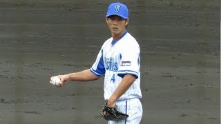 横浜DeNAベイスターズ2軍　平田真吾投手　1イニング2奪三振の好投！20161015アイビースタジアム