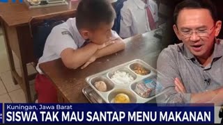 INI KATA AHOK  SOAL MAKAN SIANG GRATIS, NGGAK RIBET LEBIH HEMAT SATU KEMENTERIAN, \