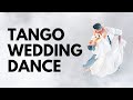 Sexy Tango Wedding First Dance | Tulle Tuxedo