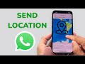 How To Send Your Location on WhatsApp!