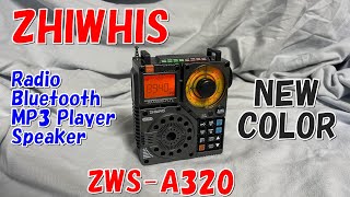 マルチバンドラジオレビュー ZHIWHIS ZWS-A320 NEWCOLOR