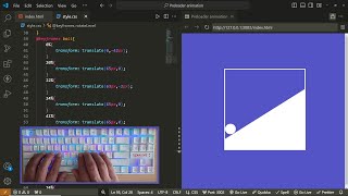 ASMR Coding⚡️Preloader animation using HTML|CSS⚡️No Talking