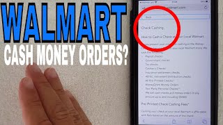 ✅ Does Walmart Cash Money Orders? 🔴