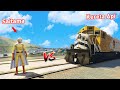 Experimen GTA 5 APAKAH SAITAMA BISA MENGHENTIKAN KERETA DI GTA 5 - GTA 5 MOD