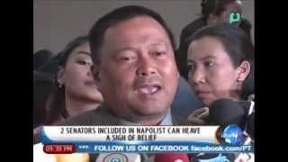 NewsLife: 2 senators included in Napolist can heave a sigh of relief || May 19, 2014