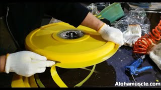 Urethane (PU) Bumper Weight Plates Manufacturing Process from China Factory - MANTA