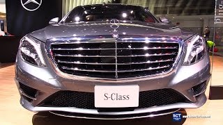 2016 Mercedes-Benz S-Class S550e Plug-in Hybrid -Exterior\u0026Interior Walkaround-2016 Detroit Auto Show