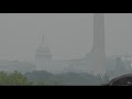 Canadian wildfire smoke makes DC air quality 'unhealthy for all'