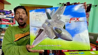 RC Big Size F22 Raptor Fighter Jet VS RC Aeroplane Unboxing & Testing - Chatpat toy tv